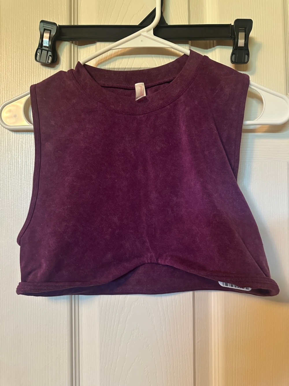 FP Movement by Free People Cropped Sleeveless Tank in Plum
